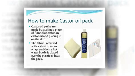 This article will outline what castor oil is and discuss its benefits for the skin, as well as how to use it and possible side effects to expect. Castor Oil For Treating Fibroids - YouTube