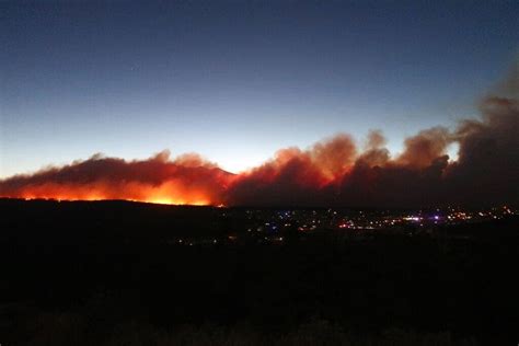 Western Wildfires Force Evacuations In Arizona California