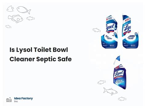 Is Lysol Toilet Bowl Cleaner Septic Safe Ideafactoryinc Com