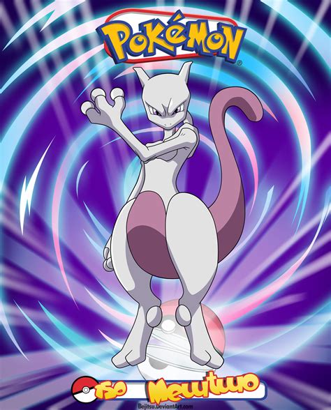 Pokemon - 150 Mewtwo by Bejitsu on DeviantArt