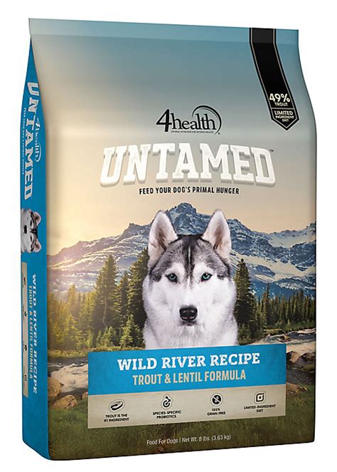 Feeding charts, the best puppy food for labs, and how often and how much to feed. Tractor Supply 4health Untamed dog and cat food