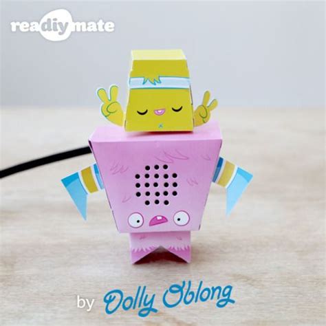 Dolly Oblong Paper Toys Paper Crafts Dolly
