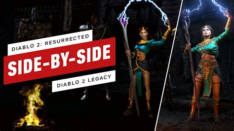 Diablo 2 Vs Diablo 2 Resurrected Graphics Comparison Short EpicGoo