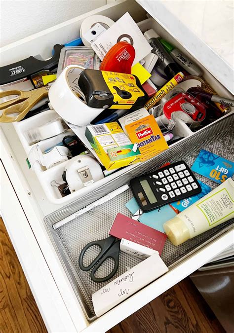 How To Organize A Junk Drawer In 4 Simple Steps