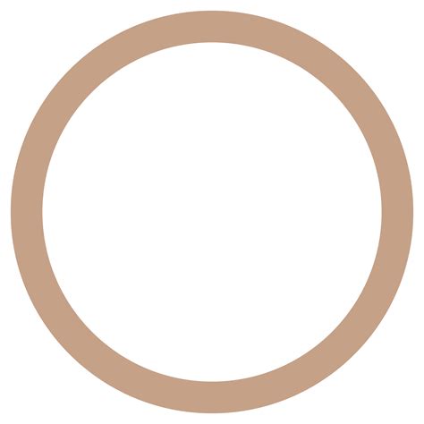 Brown Circle Clip Art – Cliparts png image