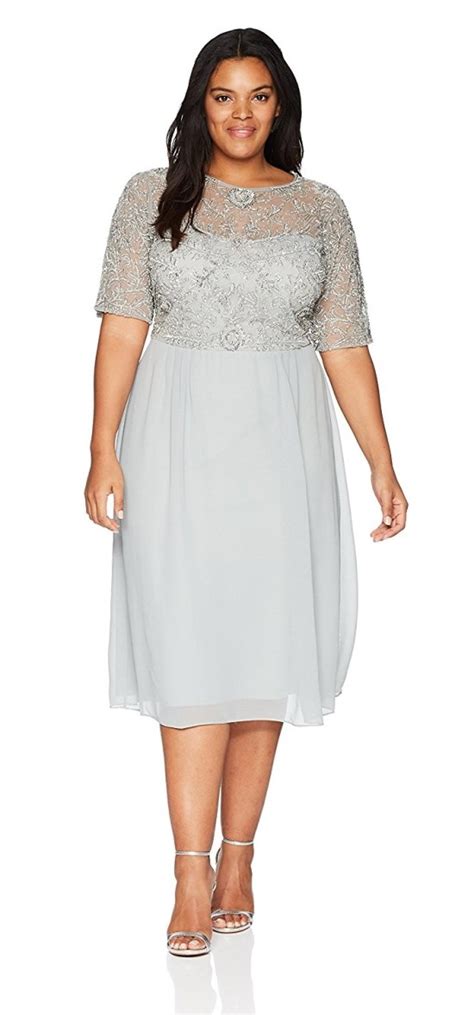 40 Plus Size Spring Wedding Guest Dresses With Sleeves