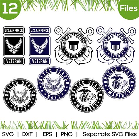 Military Logos Svg Cut Files Vector Svg Format