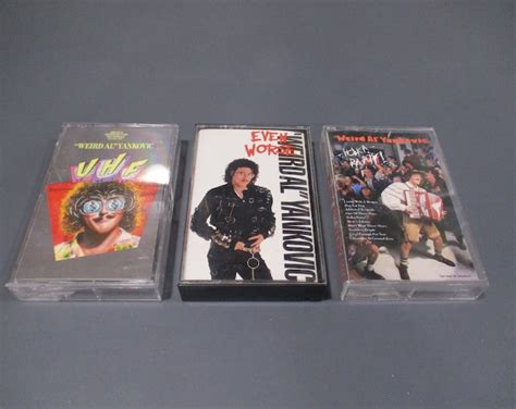 Vintage 1986 Weird Al Yankovic Cassette Tapes Greatest Hits Volume Ii