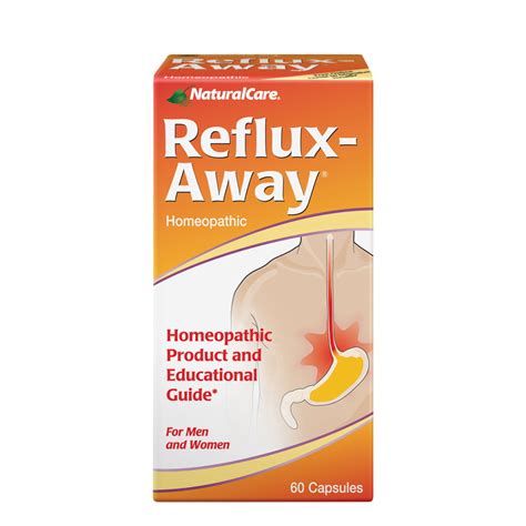 Naturalcare Refluxaway Acid Reflux Aid Homeopathic Supplement Support