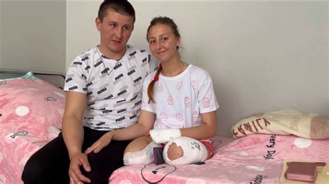 Ukrainian Nurse Who Lost Legs And Fingers Marries And Regains Her Will