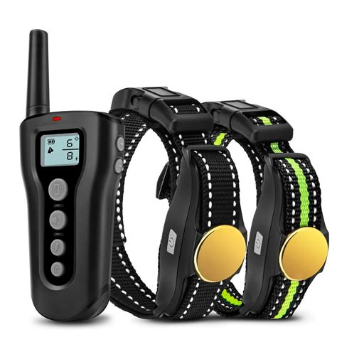 Bousnic Dog Training Collar 2 Dogs Upgraded 1000ft Remote Rechargeable