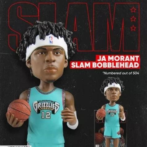 Forever Collectibles Toys Ja Morant Memphis Grizzlies Slam Magazine
