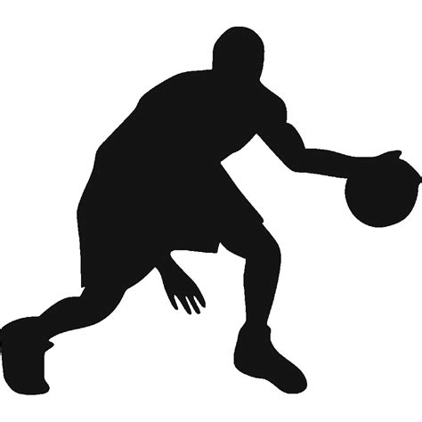 Clip Art Basketball Player Vector Graphics Silhouette Folk Custom Png