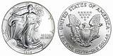 Photos of American Silver Eagle Coins