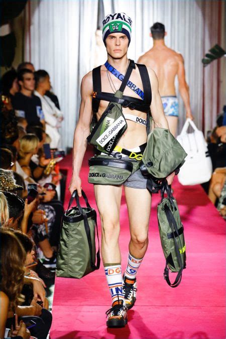Dolce Gabbana Secret Show Underwear Models Milan