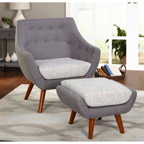 Contemporary oversized chair and ottoman. Comfy Oversized Chair With Ottoman #BlackWishboneChair ...