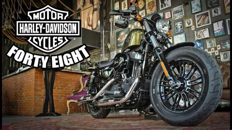 It is available in only one variant and 3 colours. Harley-Davidson Forty Eight - MOTO.com.br - YouTube