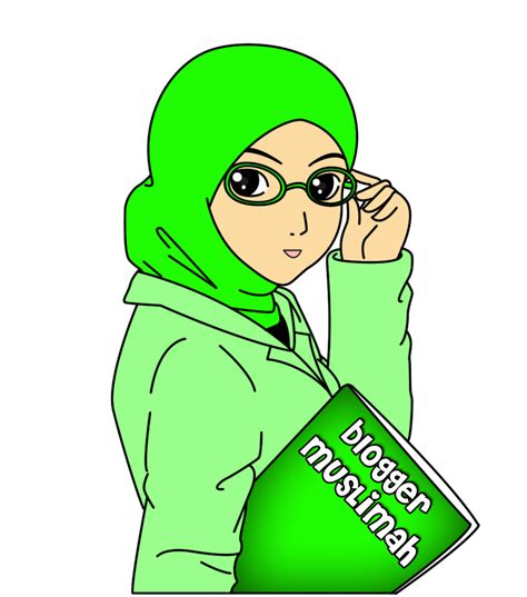 Gambar animasi muslimah pakai headset : Blog Cik Tikah: Freebies Muslimah Pakai Spek by Apit