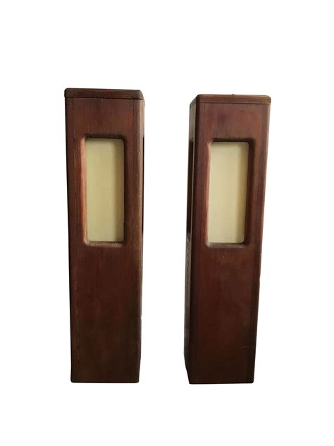 Pretty string lights are the cherry on top of a perfectly decorated patio. 1970s Modernist Patio Garden Landscape Front Door Lamps ...