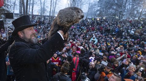 Groundhog day is upon us once again first things first: Groundhog day 2020: Punxsutawney Phil predicts early ...