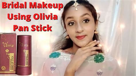 Bridal Makeup With Using Olivia Pan Stick Olivia Pan Stick Makeup