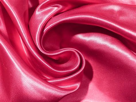 Hot Pink Shot Silk Charmeuse Whole Piece Beautiful Textiles