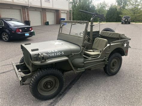 Original Wwii 1945 Jeep Willys Mb Matching S Us Army Military Runs