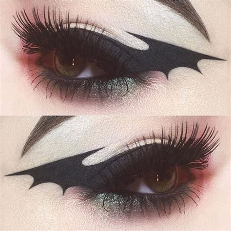 Bat Wing Eyeliner Inspired By Kayteeellen Bat Makeup Makeup Makeup