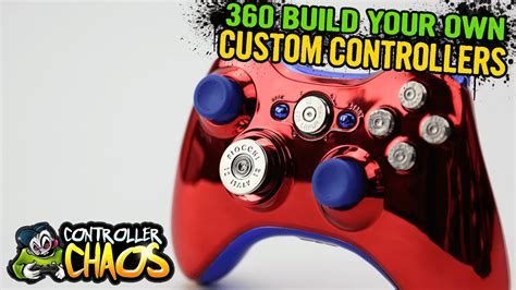 Custom Xbox 360 Controllers Build Your Own Controller Chaos Youtube