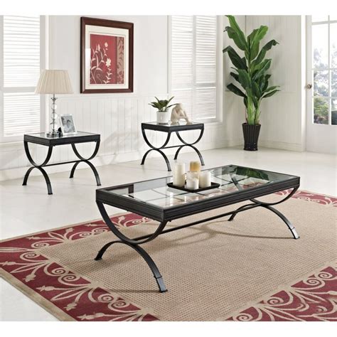 Maybe you would like to learn more about one of these? Winston Porter Fortner Glass Coffee Table Set & Reviews ...