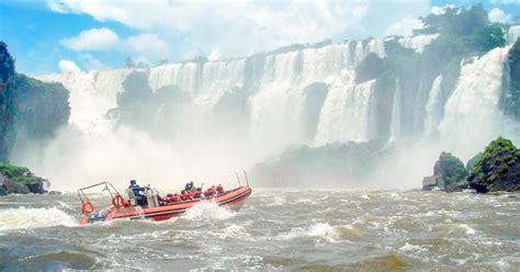From Puerto Iguazu Argentinian Iguazu Falls With Boat Ride Getyourguide