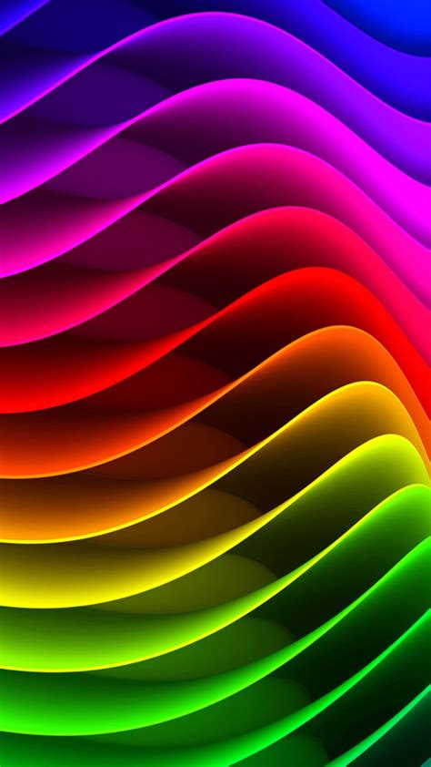 Pinterestcom Christiancross Rainbow Waves Rainbow Wallpaper
