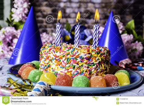 # cool # fire # birthday # rad # candles. Burning Candles And Birthday Cake Stock Image - Image of ...