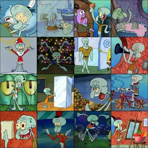 Squidward Tentacles Doing Things Quiz By Darzlat