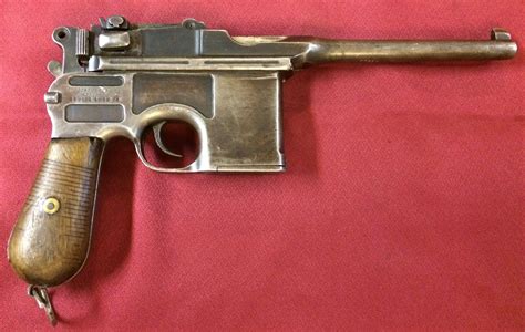Mauser C96 Antiques Roadshow Military Officer Chinese Military