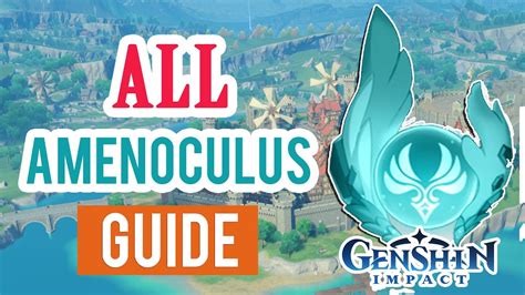 How To Get All Anemoculus Complete Guide Full Tutorial Genshin