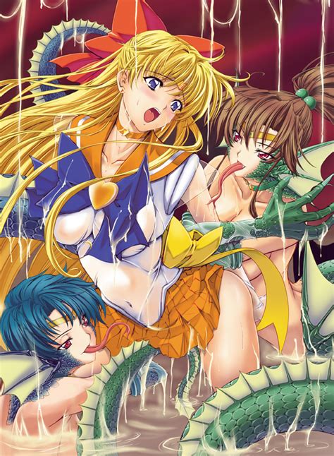 Mizuno Ami Aino Minako Kino Makoto Sailor Mercury Sailor Venus And 2 More Bishoujo Senshi