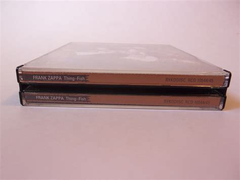 Frank Zappa Thing Fish 2 Disc Cd Set Rare Ryko Rykodisc Booklet Very