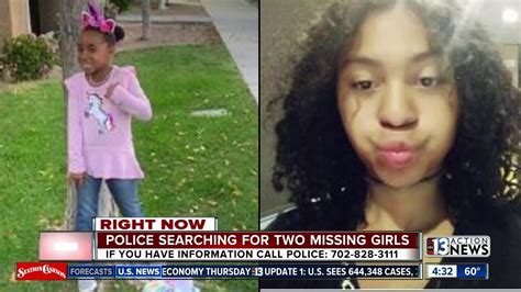 Police Searching For Two Missing Girls Youtube