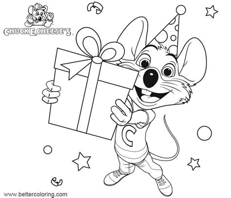 Chuck E Cheese Logo Pages Printables Coloring Pages