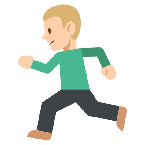 Person Running Emoji Clipart Free Download Transparent Png Creazilla