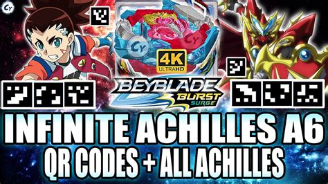 All Achilles Beyblade Qr Codes Beyblade Burst Turbo Qr Codes Beyblade