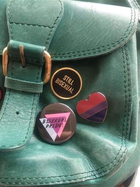 STILL BISEXUAL Hard Enamel Bisexual LGBT Pride Pin Badge Etsy UK