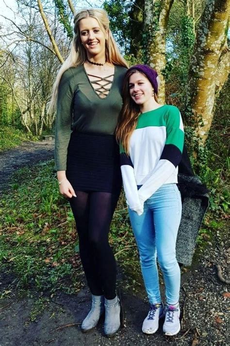 Ft Cm Lizzy And Friend By Zaratustraelsabio On DeviantArt Tall Women Tall Girl Women