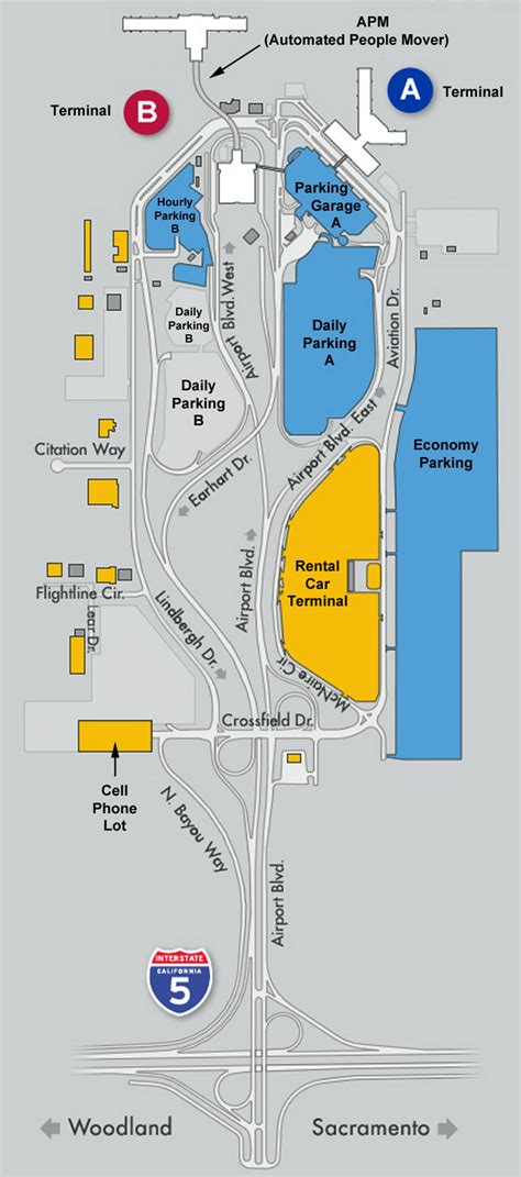 25 Sacramento Airport Parking Map Maps Online For You