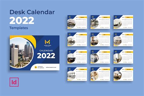 20 Best Indesign Calendar Templates 2022 Laptrinhx