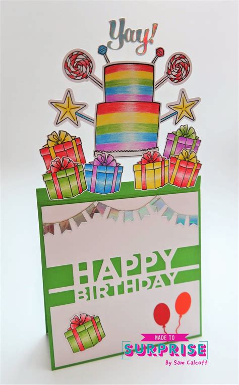 Wow New Inside Out Cards Mixed Up Craft 80th Birthday Cards