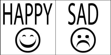 Free Happy Sad Face Download Free Happy Sad Face Png Images Free