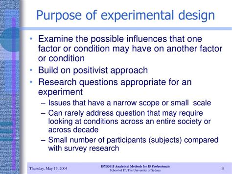 Experimental Research Design Ppt Presentation