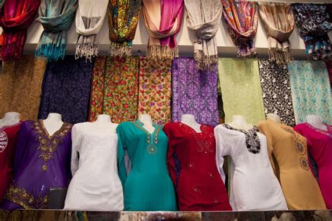 Arabian Clothes In Dubai Stock Photo Image Of Hanging 51838774